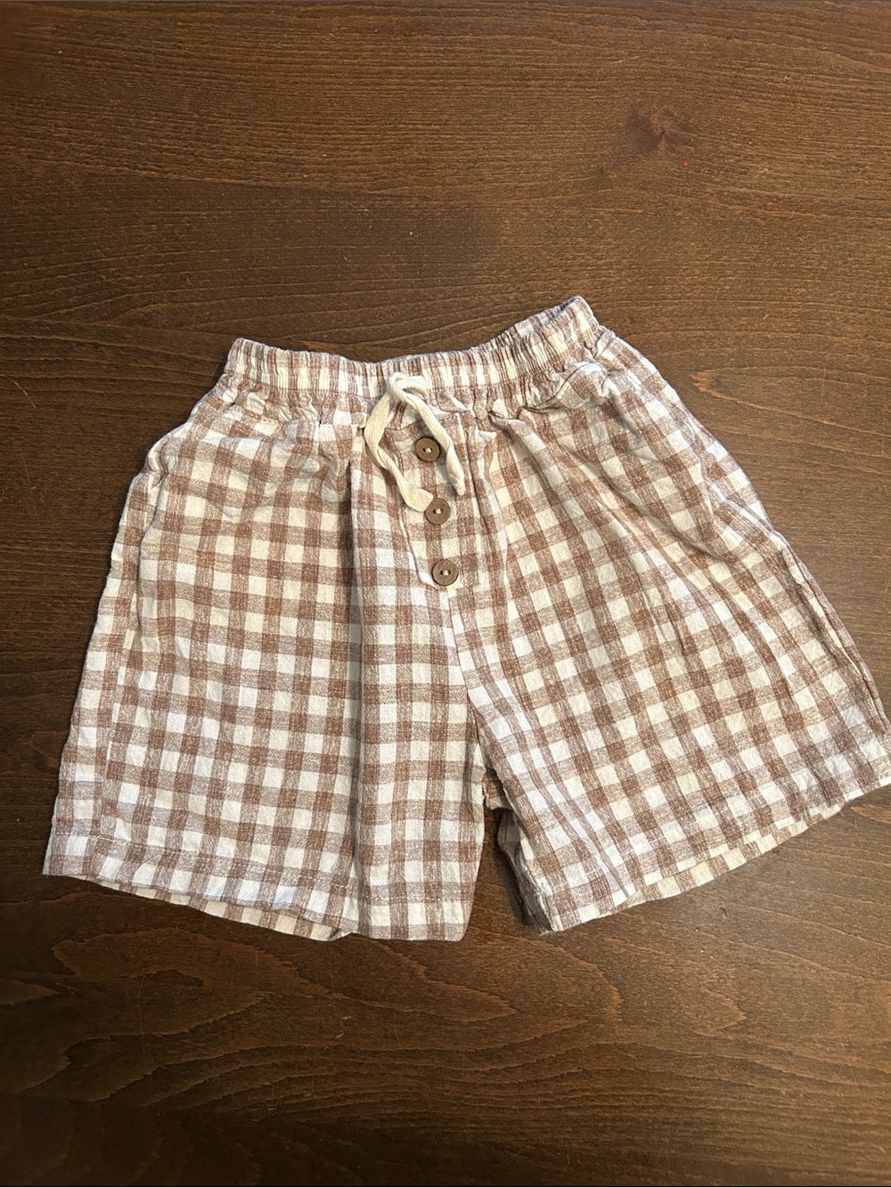 Gingham Shorts